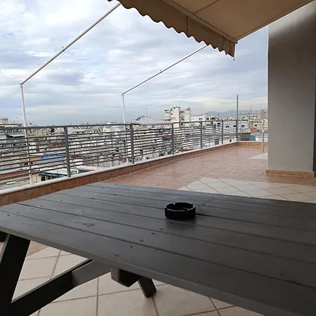 Panoramic View - 1 Bdr Penthouse - 300m From Metro Station Appartement Thessalonique
