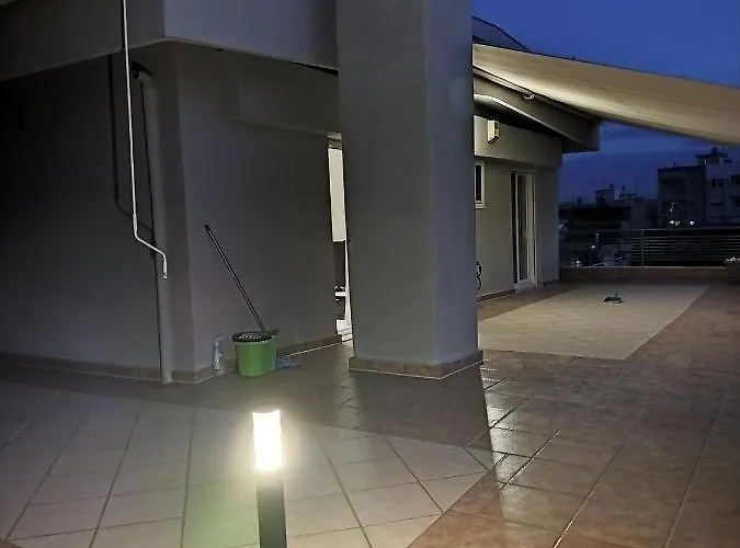 Panoramic View - Lux 1 Bdr Penthouse With Stunning View - 300m From Metro * Thessalonique
